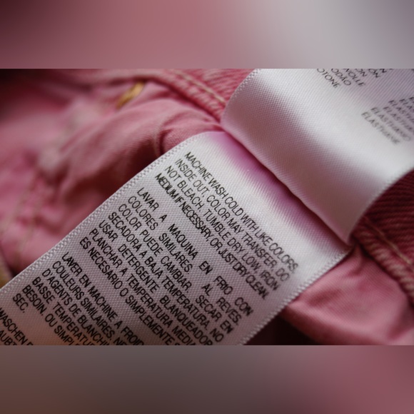 MOTHER Superior High Waisted Rider Flood into the mist Pink Jeans, Size 33 - Picture 8 of 11